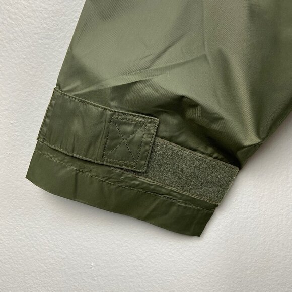 WEEKDAY | Florian Wind Parka Dark Khaki Large NWT - Picture 12 of 16